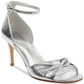 Marc Fisher Women's Brodie Sandal Silver Size 8.5 M