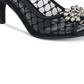 Karen Scott Women's Maralyn Peep Toe Evening Pumps Black Size -9.5 W