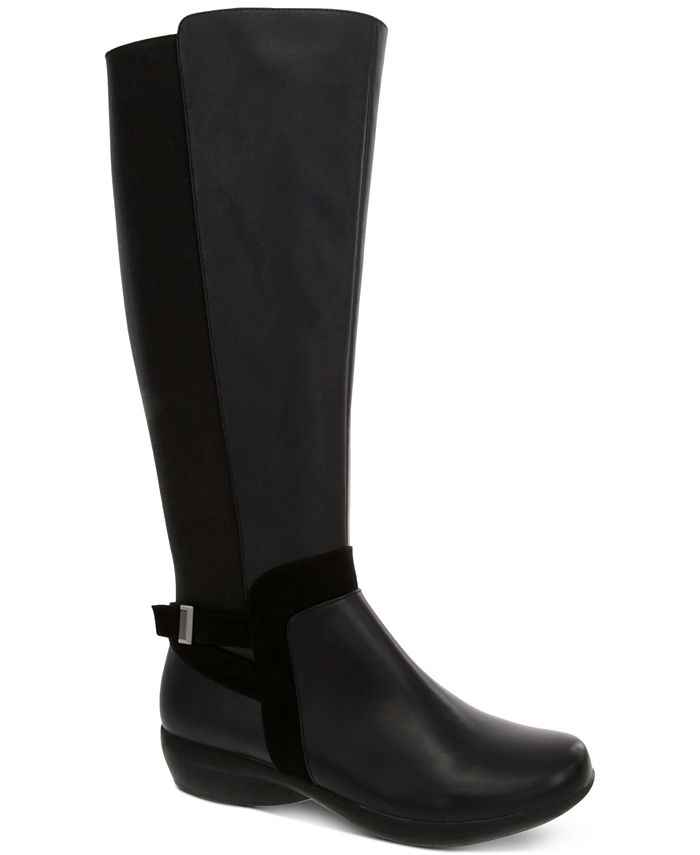 Karen Scott Women's Vodaa Tall Boot Black Size 8.5 M