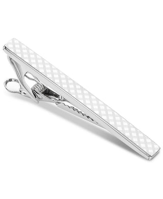 Ryan Seacrest Distinction Men's Randy Tie Bar Gray Size Regular