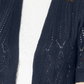 Robbie Bee Women's Pointelle Knit Shrug Blue Size Petite