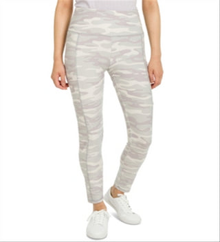 Hippie Rose Junior's Pull on Side Pocket Leggings Gray Size Medium