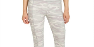 Hippie Rose Junior's Pull on Side Pocket Leggings Gray Size Medium