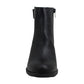 American Rag Women's Demitra Leather Almond Toe Ankle Fashion Boots Black Size 9 M