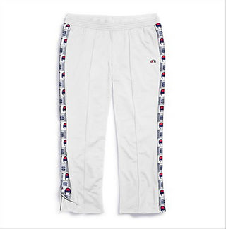Champion Women's Tricot Track Pant White  Size -XL
