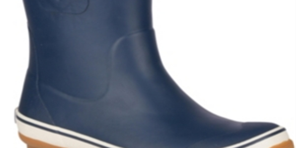 Sperry Women's Saltwater Tall Rain Snow Boot Blue Size 5 M