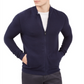 Alfani Men's Textured Zip Front Cardigan Blue Size Medium