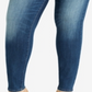 William Rast Women's Trendy Plus High Rise Jeans Blue Size 22 W