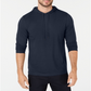 Alfani Men's Stretch Hoodie Blue Size Medium