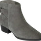Aerosoles Women's Crosswalk Genuine Suede Boot Gray Size 10.5 M