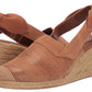 Ralph Lauren Women's Helma Espadrille Wedge Sandal Brown Size 10 B