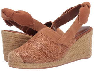 Ralph Lauren Women's Helma Espadrille Wedge Sandal Brown Size 10 B