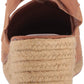 Ralph Lauren Women's Helma Espadrille Wedge Sandal Brown Size 10 B