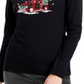 Karen Scott Women's Plaid Truck Cotton Top Black Size Medium