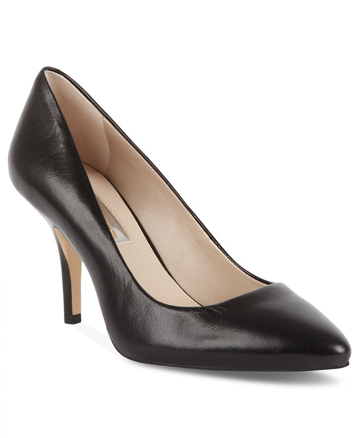 INC International Concepts Women's Zitah Embellished Almond Toe Pumps White Size 10 M