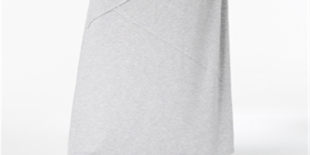 Style & Co Women's Comfort Waist Maxi Skirt Grey Size X-Small