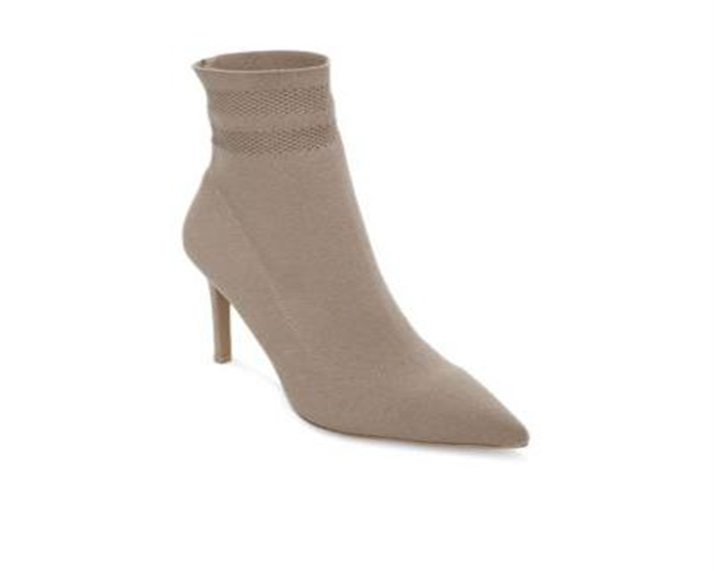Steve Madden Women's Cookie Knit Stiletto Sock Boot Gray Size 10M