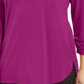 JM Collection Women's Zipper Trim 3/4 Sleeve Top Pink Size X-Large