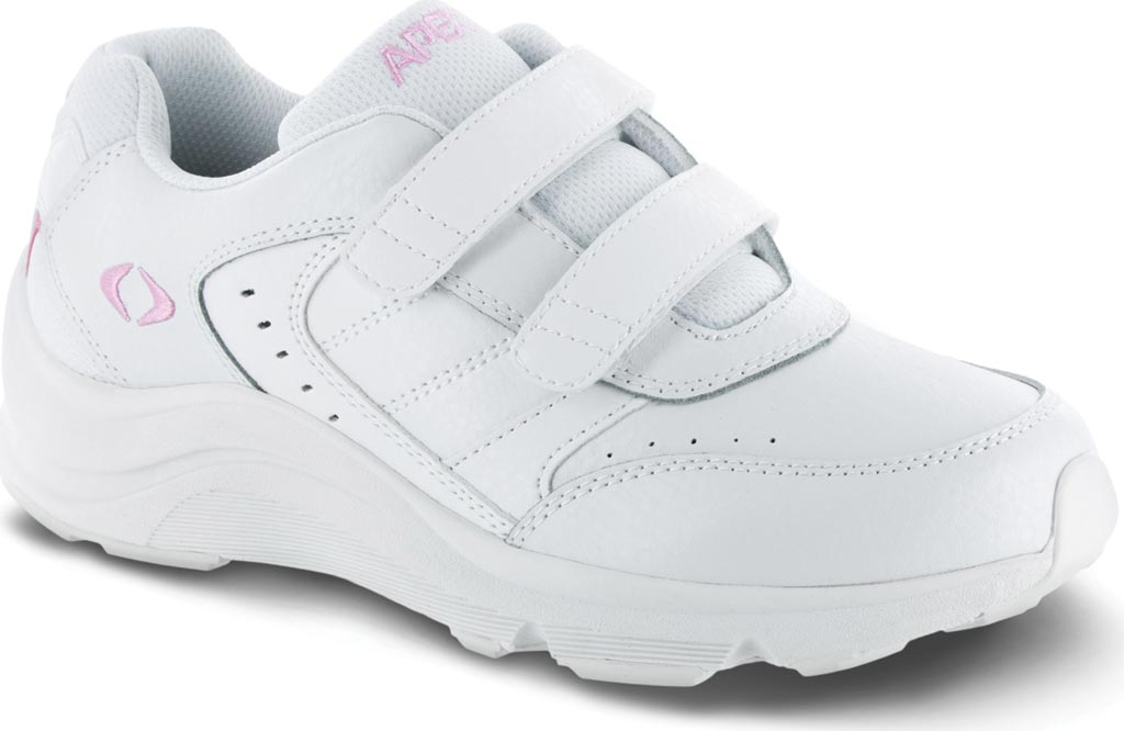 Apex Women's Double Strap Walking Shoe White Size 10.5 M