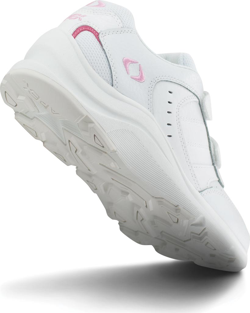 Apex Women's Double Strap Walking Shoe White Size 10.5 M