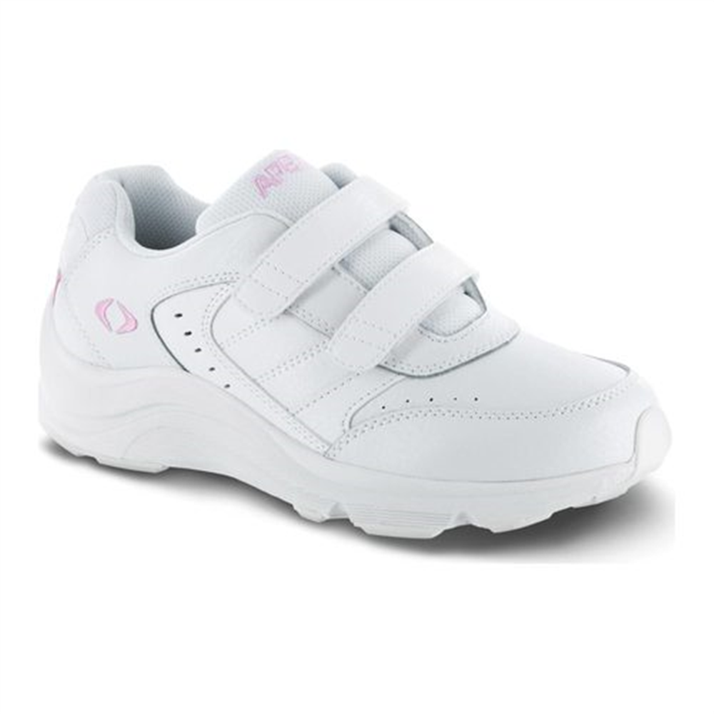 Apex Women's Double Strap Walking Shoe White Size 10.5 M