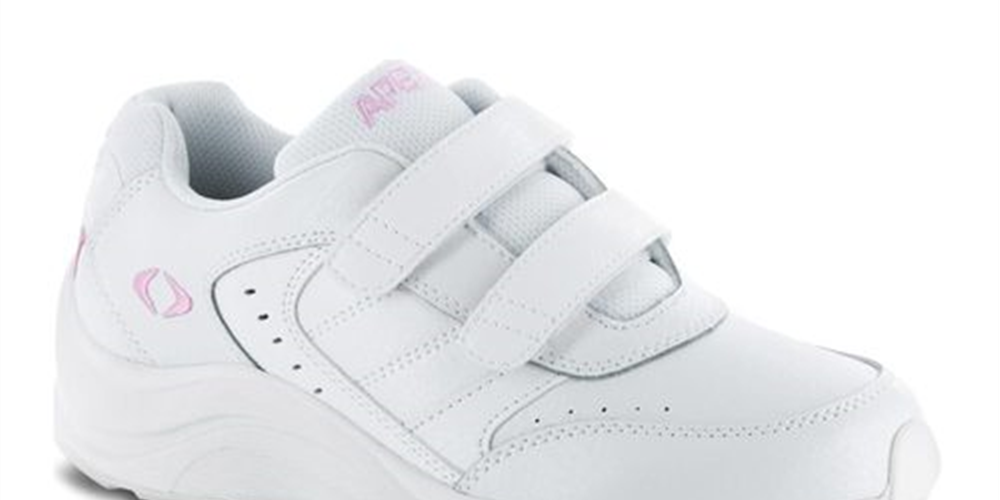 Apex Women's Double Strap Walking Shoe White Size 10.5 M