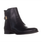 Tommy Hilfiger Women's Faux Leather Ankle Booties Black Size 8 M