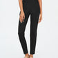 Style & Co Women's Curvy SeaPonte Knit Leggings Black Size Small