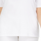 Karen Scott Women's Gingham Trim Henley Top White Size X-Small