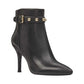 Nine West Women's Fatrina Leather Bootie Black Size 8.5 M