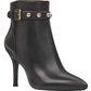Nine West Women's Fatrina Leather Bootie Black Size 8.5 M