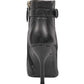 Nine West Women's Fatrina Leather Bootie Black Size 8.5 M