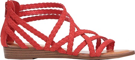 Carlos By Carlos Santana Women's Amara Strappy Sandal Red Size 10 M