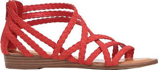 Carlos By Carlos Santana Women's Amara Strappy Sandal Red Size 10 M