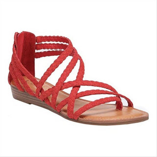 Carlos By Carlos Santana Women's Amara Strappy Sandal Red Size 10 M