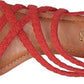 Carlos By Carlos Santana Women's Amara Strappy Sandal Red Size 10 M