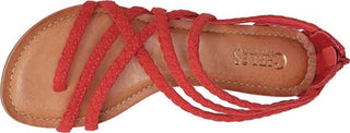 Carlos By Carlos Santana Women's Amara Strappy Sandal Red Size 10 M