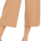 Alfani Women's Tummy Control Culotte Pants Brown Size 18