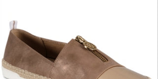 Anne Klein Women's Zetta Flats Gold Size -5 M