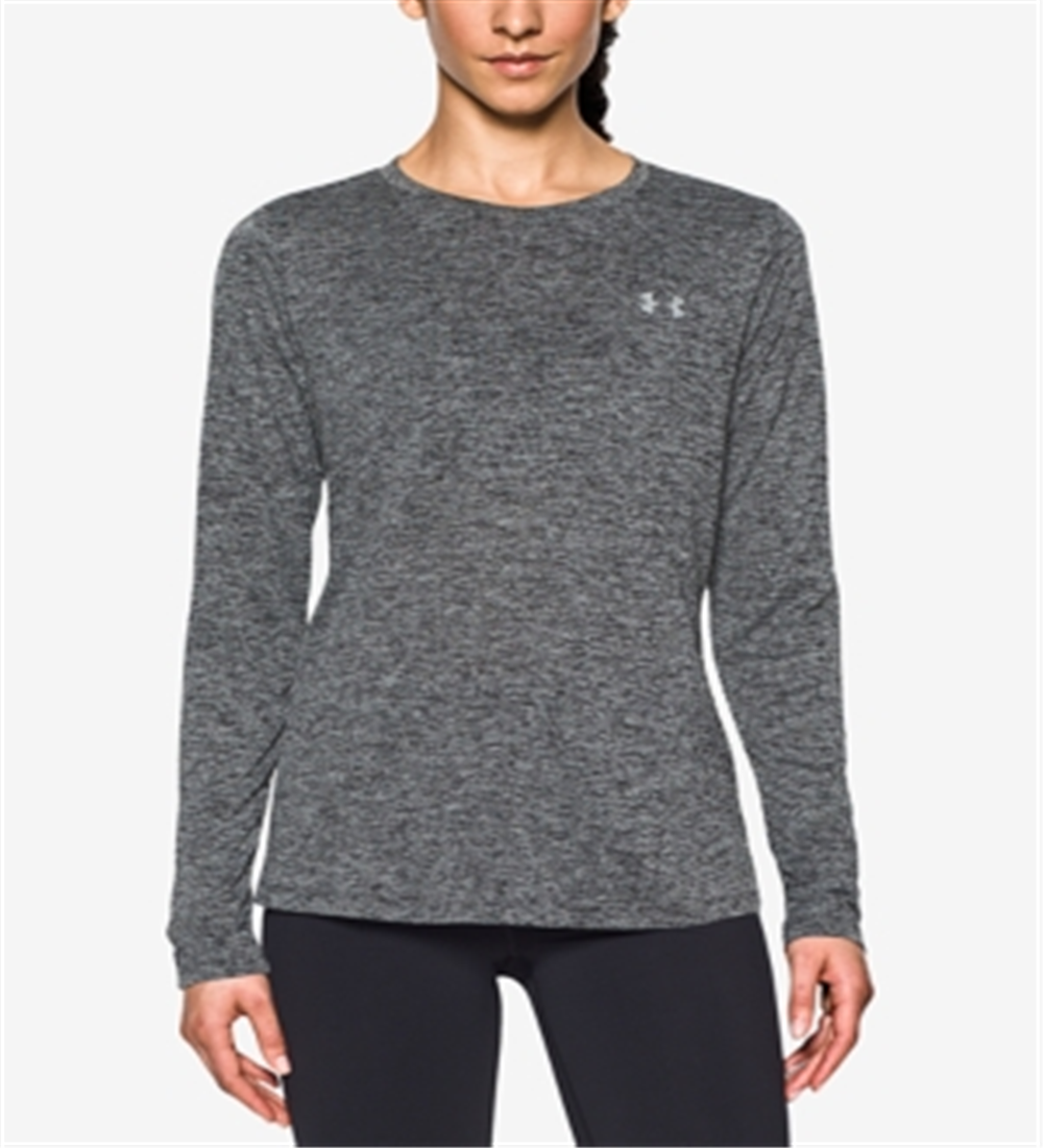 Under Armour Women's Tech Long Sleeve Tee Black Size Small
