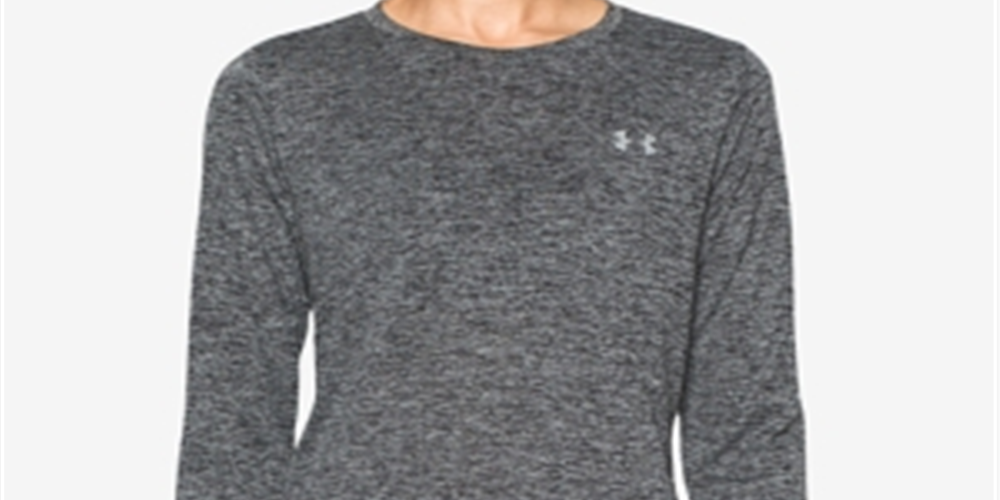 Under Armour Women's Tech Long Sleeve Tee Black Size Small