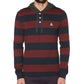 Original Penguin Men's Hooded Rugby T-Shirt Red Size X-Large
