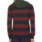 Original Penguin Men's Hooded Rugby T-Shirt Red Size X-Large