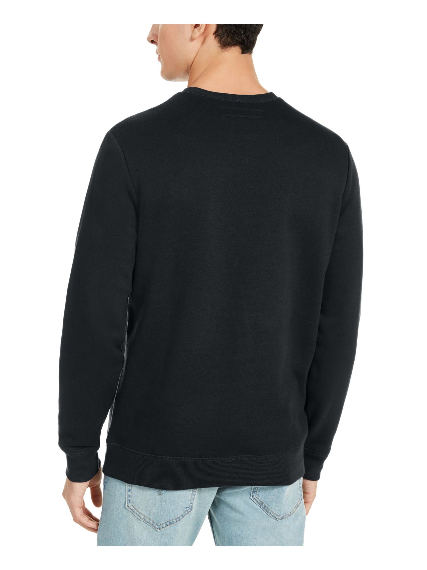 Levi's Men's Bailey Fleece Comfy Sweatshirt Black Size Small