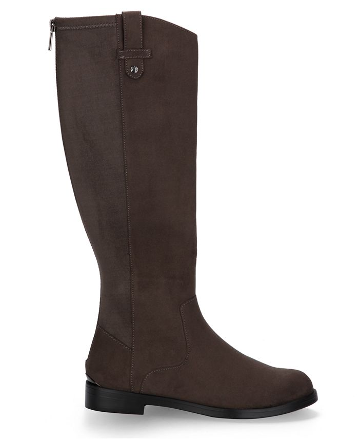 Kenneth Cole Reaction Women's Wind Stretch Boots Gray Size 8.5 M