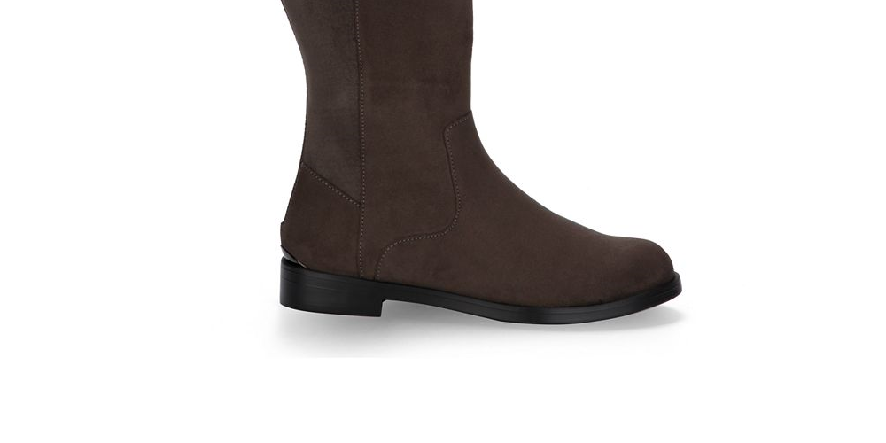 Kenneth Cole Reaction Women's Wind Stretch Boots Gray Size 8.5 M