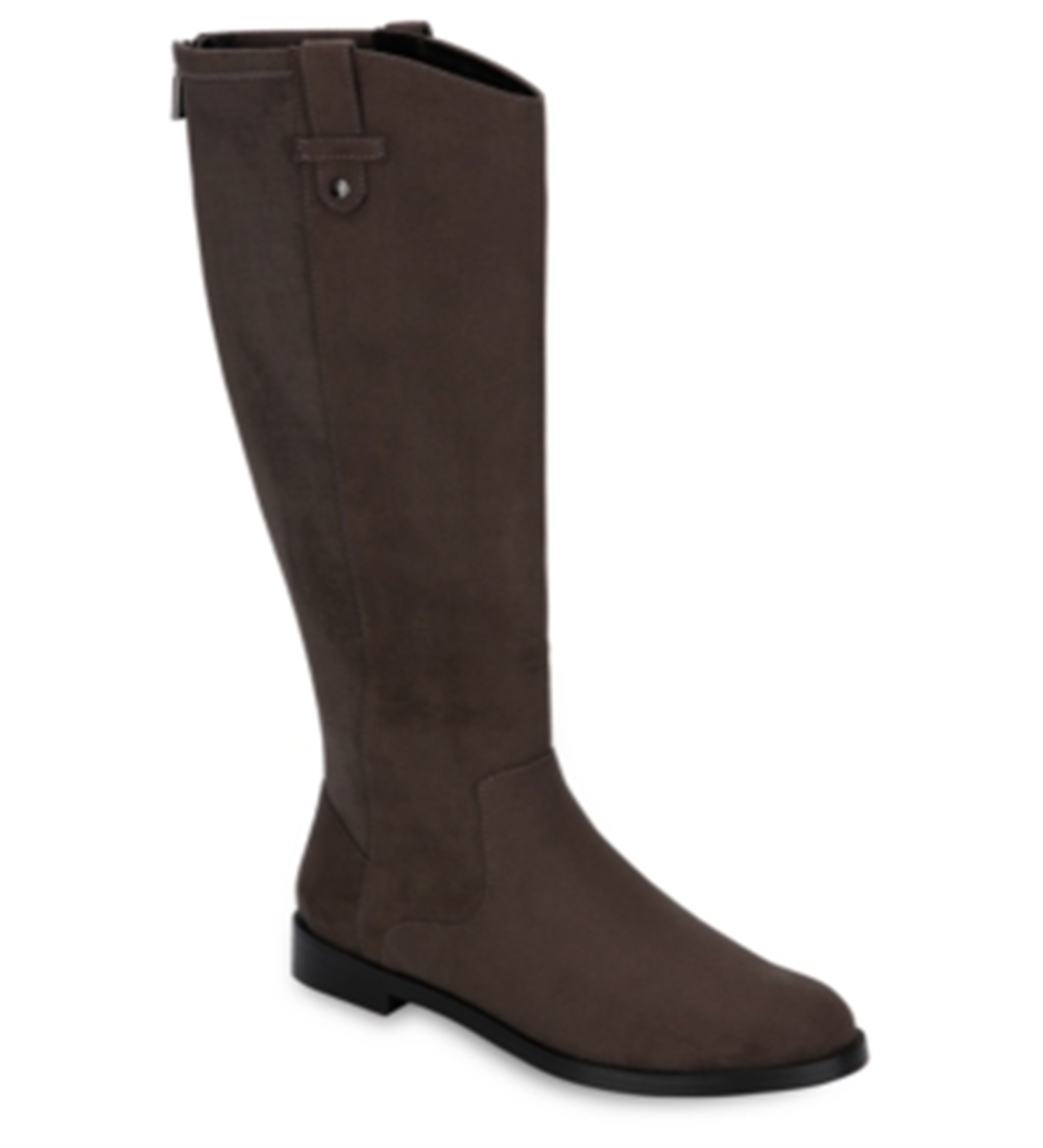 Kenneth Cole Reaction Women's Wind Stretch Boots Gray Size 8.5 M