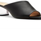 Katy Perry Women's the Landen Faux Leather Block Heel Dress Heels Black Size 10M