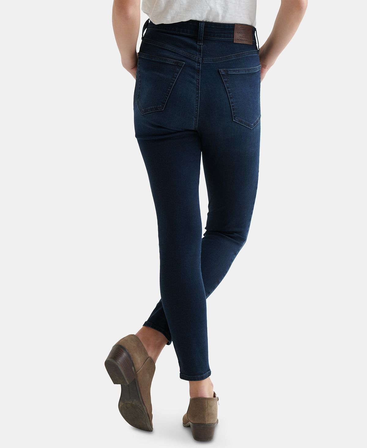 Lucky Brand Women's Bridgette High Rise Skinny Jeans Blue Size 26