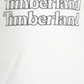 Timberland Boy's Stacked Logo Long Sleeve Tee White Size X-Large